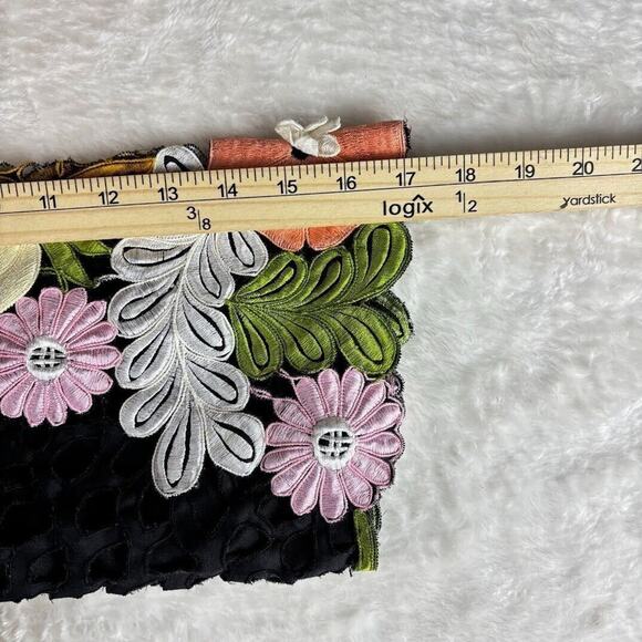 Queen Caro of Honolulu Top / Jacket Button Up Embroidered Women's Size 18 - Picture 6 of 6